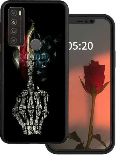 Vista 19 de Rossy Funda para teléfono TCL 30 XL T701DL con versículo bíblico 1-37, patrón elegante cristiano para mujeres y hombres, funda protectora