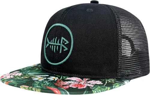 Vista 22 de BASSDASH Gorra de Camionero de Ala Plana Ajustable con Snapback y Malla para Hombres y Mujeres