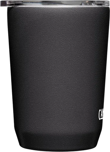 Vista 2 de CamelBak Horizon - Vaso térmico de acero inoxidable de 12 onzas, tapa de tres modos, color negro