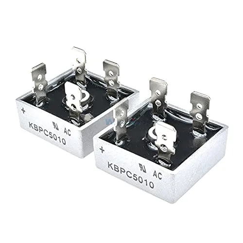 Vista 3 de 5 unids KBPC5010 diodo puente rectificador diodo 50A 1000 V KBPC 5010 diodo rectificador de energía componentes electrónicos