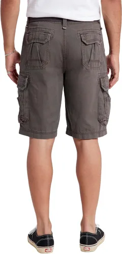Vista 27 de Unionbay Survivor pantalones cortos de cargo con cinturón para hombre