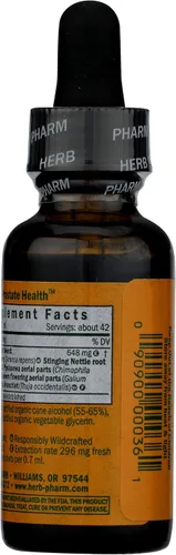 Vista 2 de Herb Pharm Prostate Health - Fórmula herbaria líquida con extracto líquido de Saw Palmetto, 1 onza