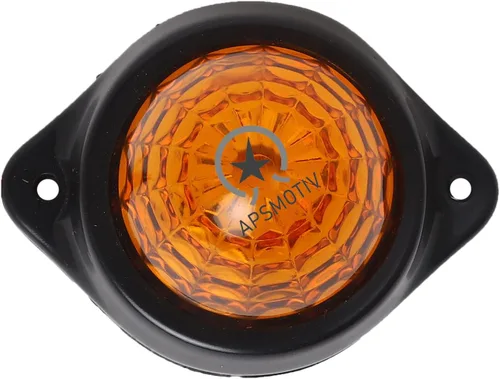 Vista 8 de Paquete de 10 luces LED para semirremolques para semirremolques, 12 V, impermeable, luces de pollo ámbar para semircamiones, carga carga, luces