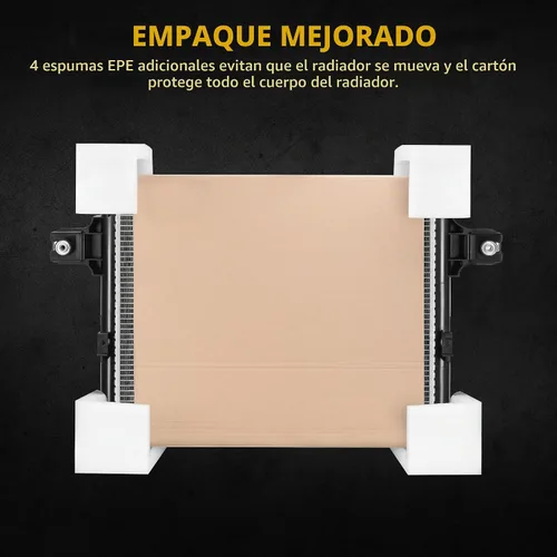 Vista 7 de DWVO Radiador Radiador Completo Compatible con Jeep Commander 2006-2010 Grand Cherokee 2005-2010 3.0L 3.7L V6 4.7L 6.1L V8