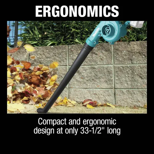 Vista 5 de Makita BU02Z 12V max CXT Soplador de piso inalámbrico de iones de litio de 12 V, solo herramienta