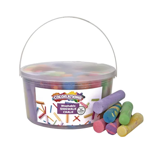 Vista 8 de Colorations Juego de 18 huevos de tiza gruesa, para niños y niños pequeños, de fácil agarre, no tóxicos, colores surtidos, 2 1/8 x 1 1/2 pulgadas