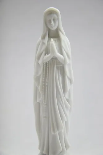 Vista 2 de Vittoria Collection Estatua italiana de Nuestra Señora de Lourdes Virgen María Bendita Madre Estatua de Regalo Italiano Hecho en Italia 6 pulgadas