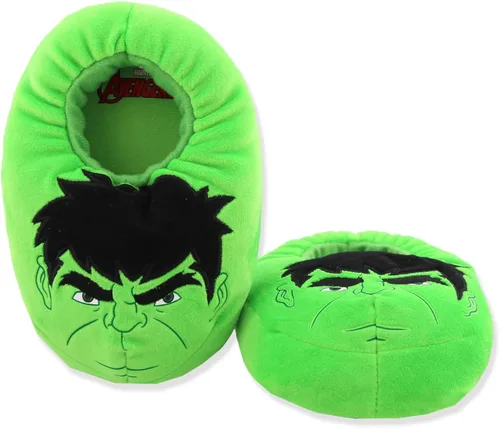 Vista 3 de Marvel Avengers Mooshy - Pantuflas de felpa para hombre