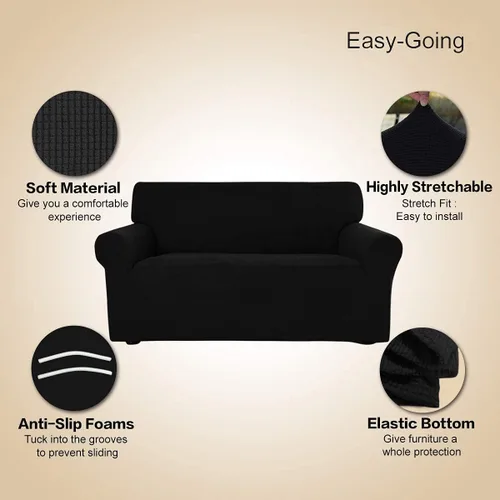 Vista 3 de Easy-Going Funda para sofá Bundles Funda otomana XL