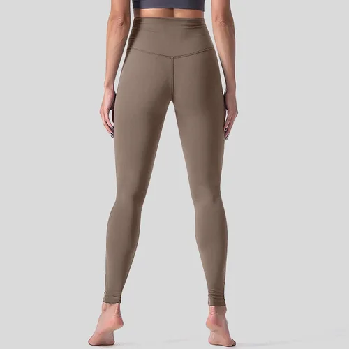 Vista 5 de Pantalones de yoga para mujer, leggings de entrenamiento de cintura alta para mujer, pantalones deportivos para gimnasio, control de abdomen