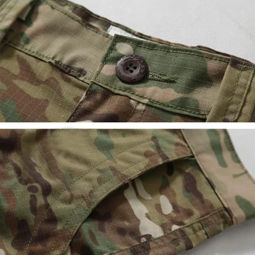 Vista 6 de AKARMY Pantalones de senderismo ligeros para hombre, pantalones cargo Ripstop de secado rápido para exteriores, pantalones de trabajo casuales