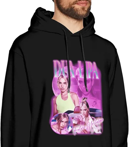 Vista 2 de Sudaderas con capucha de manga larga para hombre, cómodas sudaderas con capucha
