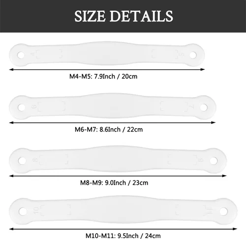Vista 2 de SOPROM Heel Straps with Rivets Replacement Parts for Croc Classic Clogs Kids,Men and Women Shoes