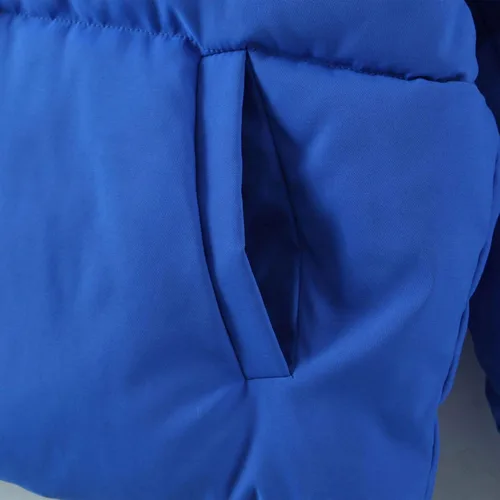 Vista 8 de Abrigos de invierno para mujer, con solapa, chaqueta con forro polar mullido, chaqueta de Navidad