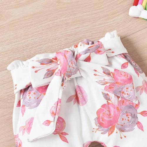 Vista 6 de Aalizzwell Traje de verano de 5 piezas para bebé niña