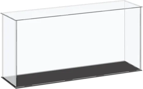 Vista 29 de MECCANIXITY Caja de exhibición acrílica Caja de almacenamiento de plástico Caja cúbica transparente pequeña Montaje a prueba de polvo Vitrina