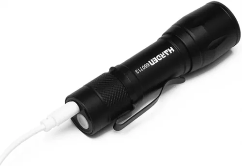 Vista 6 de Edward Tools Linterna de trabajo recargable LED con luz de trabajo, resistente al agua, luz de lámpara lateral, 3 modos, batería de iones de litio