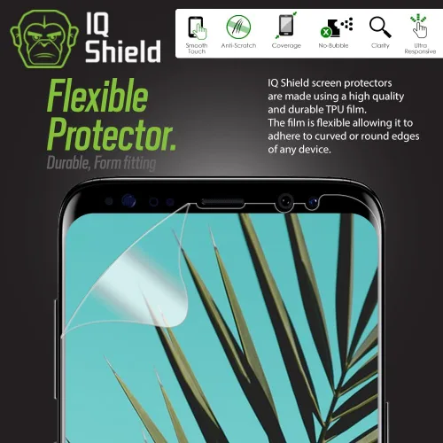 Vista 3 de Protector de pantalla para Galaxy S8, Protector IQ Shield LiQuidSkin que cubre toda la pantalla - Para Galaxy S8 con pantalla de 5,8'' 2017