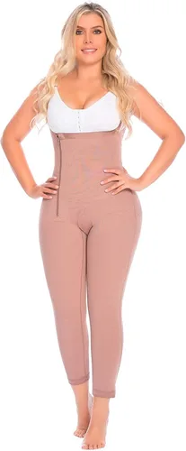 Vista 6 de DPanda 022 Liposuction Prendas de compresión postcirugía Faja de cuerpo completo Shaper - Cocoa-Optic - 3XL