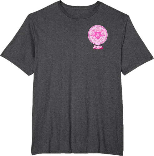 Vista 17 de Barbie The Movie - Camiseta con insignia de Ken Flamingo, Negro