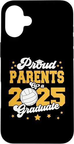 Vista 22 de iPhone 16 Parents of a 2025 Graduate Prom Graduation 25 VolleyBall Case
