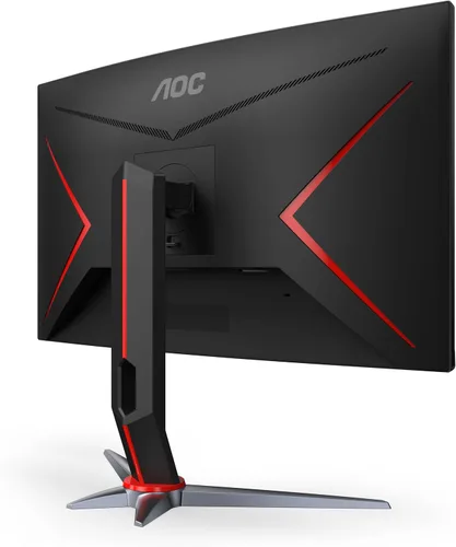 Vista 8 de AOC C27G2 Monitor de juegos ultrarrápido curvado sin marco de 27", FHD 1080p, 1ms 165Hz, FreeSync, 2X HDMI 2.0, 1x Display Port, altura ajustable