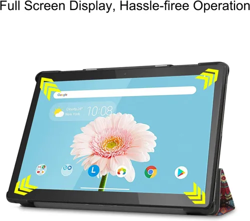 Vista 4 de Gylint Funda para Lenovo Tab M10 HD TB-X505F, Smart Case Slim Lightweight Case Cover para Lenovo Tab M10 HD TB-X505F TB-X505L / Tab M10 10.1