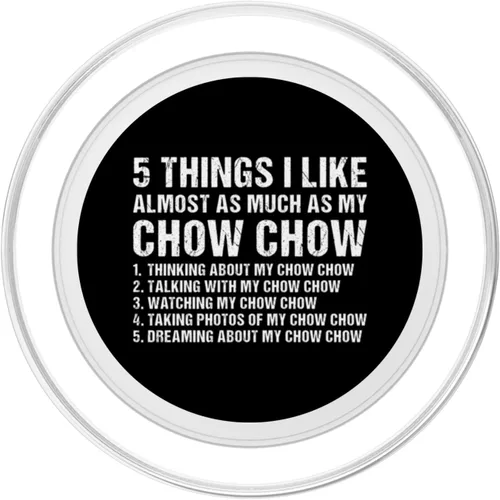 Vista 2 de Dog 5 Things I Like Almost As Much As My Chow Chow PopSockets MagSafe PopGrip for iPhone