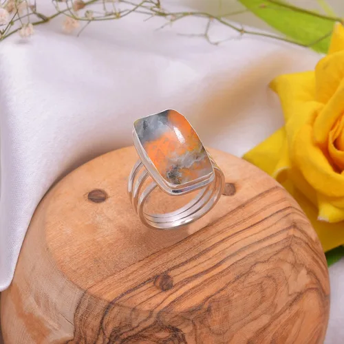 Vista 5 de Veracity Jewelry Sterling Silver Rings For Women Girls Jewelry For Women's Birthday Anniversary Wife Mom Girlfriend Sister Bohemian Style Handmade
