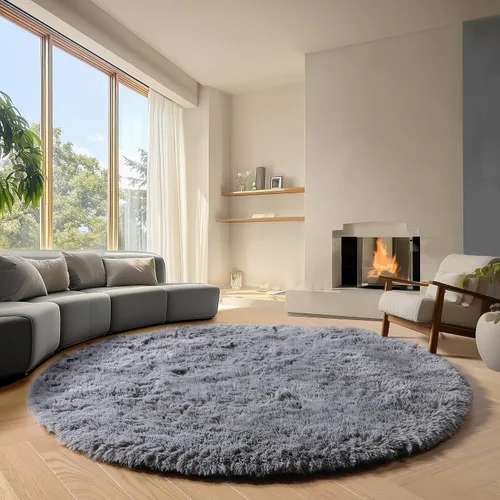 Vista 112 de ONASAR - Alfombra de pasillo negra de 2 x 6 pies, esponjosa, lavable, ultrasuave, afelpada, peluda, tapete para bebés, dormitorio de niños, armario