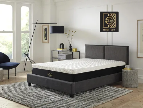 Vista 4 de Nestl Colchón ajustable de 12 pulgadas, elección de 2 zonas, colchón de espuma viscoelástica con gel refrigerante, tamaño Queen