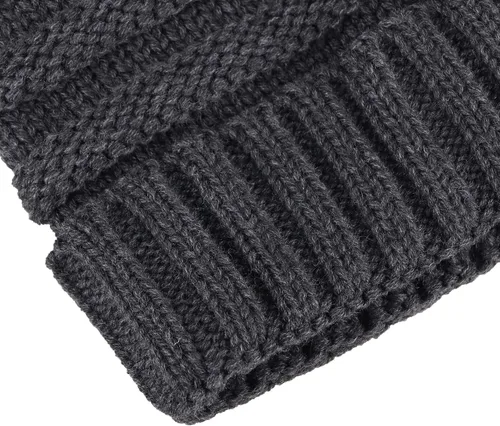 Vista 5 de Simplicity Gorro de invierno cálido unisex grueso y suave