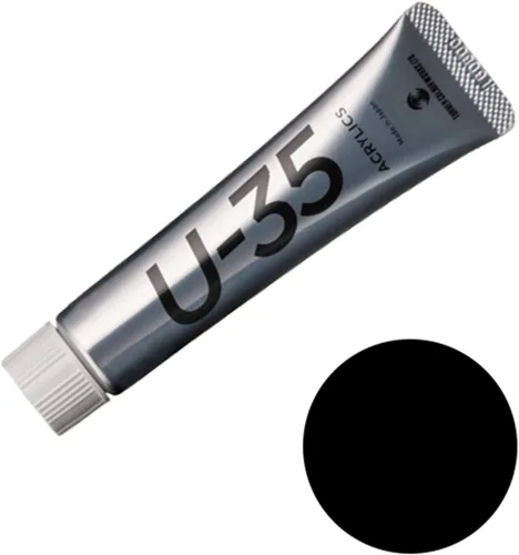 Vista 2 de U-35 Bone Black 0.7 fl oz (20 ml) Same Color Set of 3 702 Turner ACRYLICS Acrylic Paint