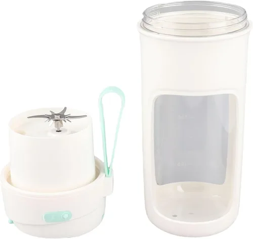 Vista 8 de 500ml Powerful Portable Blender Cup for Juice Smoothies Shakes USB Rechargeable Mixer Cup for Travel Exercise