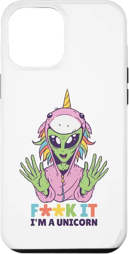 Vista 10 de Funda para iPhone 12 mini LGBTQ Alien F I I'm A Unicorn Rainbow Outer Space Gay Pride