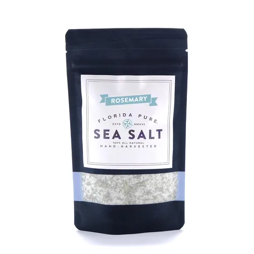 Vista 6 de FLORIDA PURE Sal marina de pimienta habanero – Sal marina picante, más de 80 minerales, natural, sin refinar, sin yodar, para hornear, cocinar