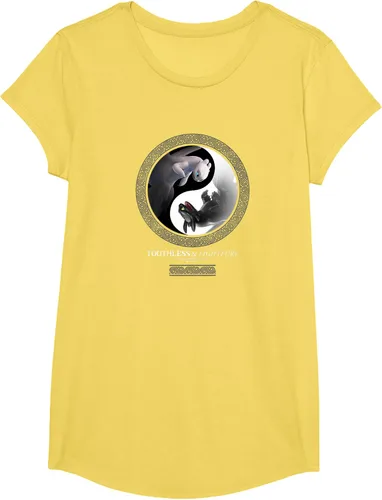 Vista 8 de Cómo entrenar a tu dragón 3 Yin Yang Dragon Camiseta
