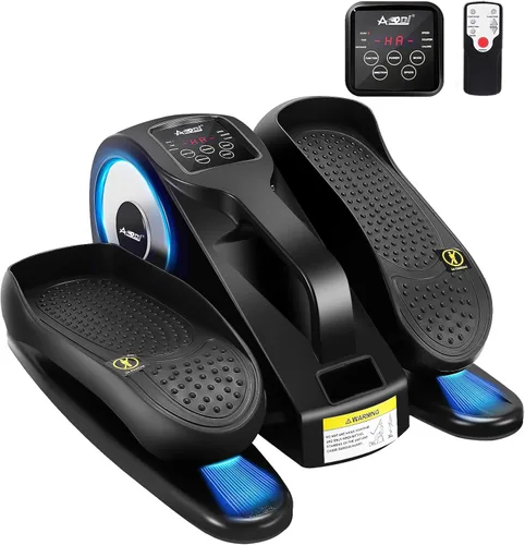 Vista 8 de Under Desk Elliptical Machine, Leg Exerciser for Seniors Adults, Adjustable Speeds Elliptical Trainer with Remote, Quiet & Portable Mini Seated