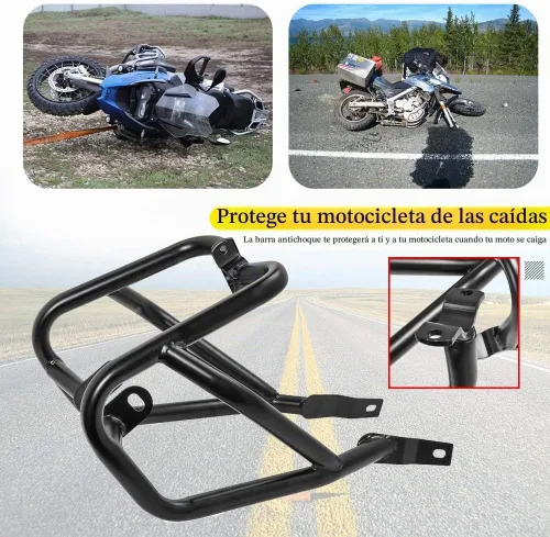Vista 3 de Jaula de acero para motocicleta, barra de choque, protector de motor, protector de parachoques para Ka-wasaki Versys 650 Versys650 KLE650 KLE 650 15