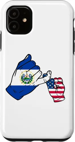 Vista 5 de iPhone 15 Funda familiar El Salvador USA para padres e hijos
