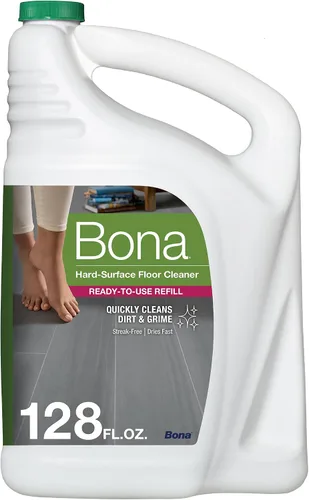 Vista 11 de Bona® Spray limpiador de pisos multisuperficie, 32 onzas líquidas, menta limón, incluye botella llena + recambio de concentrado para limpieza