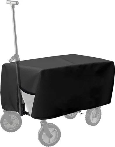 Vista 2 de Funda plegable para carro de jardín 600D, cubierta protectora de tela Oxford 600D, cubierta impermeable para carrito de jardín, cubiertas