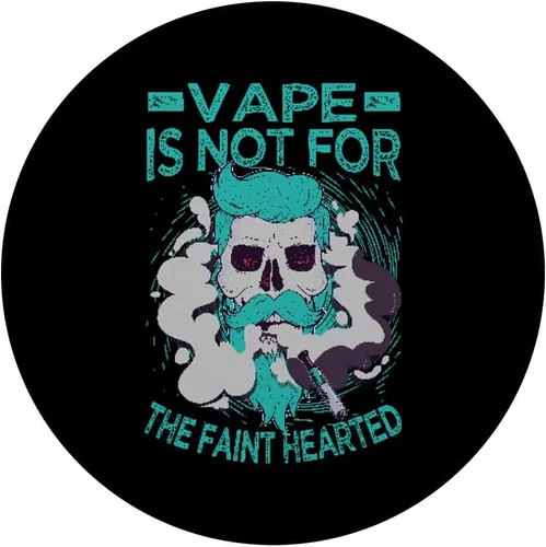 Vista 3 de Vape Is Not For The Faint Hearted - Funny Vaping Jokes PopSockets Adhesive PopGrip