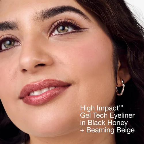 Vista 3 de Clinique High Impact Gel Tech Eyeliner Waterproof, Smudge Resistant + Safe For Sensitive Eyes AB Miel Negra