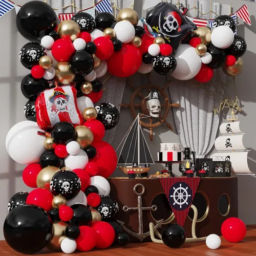 Vista 9 de Kit de arco de guirnalda de globos de Halloween Little BOO, 151 piezas de globos de látex blanco retro naranja quemado negro con globo de aluminio