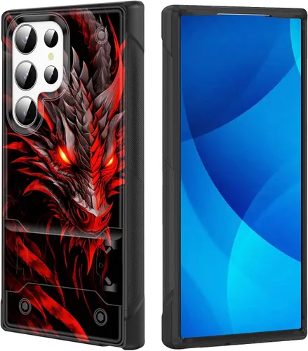 Vista 62 de Funda para Galaxy S25, de doble capa, resistente, a prueba de golpes, con soporte, funda protectora militar a prueba de caídas para Samsung Galaxy