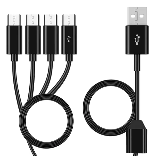 Vista 13 de UCEC Cable de carga doble micro USB Splitter que alimenta hasta dos dispositivos micro USB a la vez desde un solo puerto USB (paquete de 1)