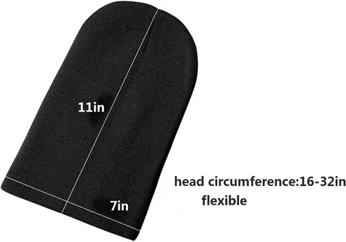 Vista 2 de Gorro unisex Kamado Nezuko Anime Gorro cálido de punto suave para los fans Love