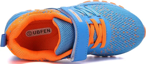 Vista 3 de KUBUA - Zapatos deportivos para niños y niñas tenis para correr ligeros transpirables deportivos y atléticos