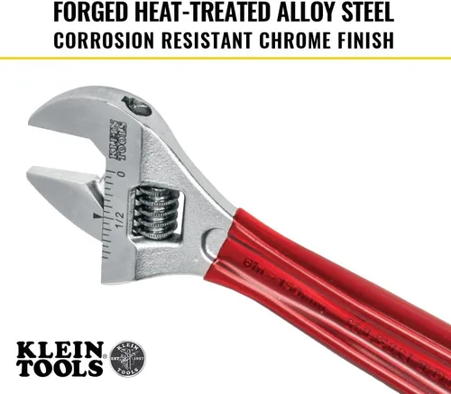 Vista 4 de Klein Tools 507-10 llave inglesa ajustable de capacidad extra, 10 pulgadas